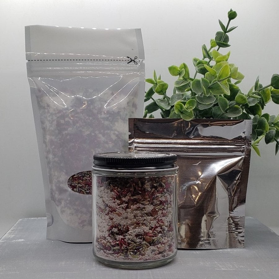 luxurious lavender tub tea