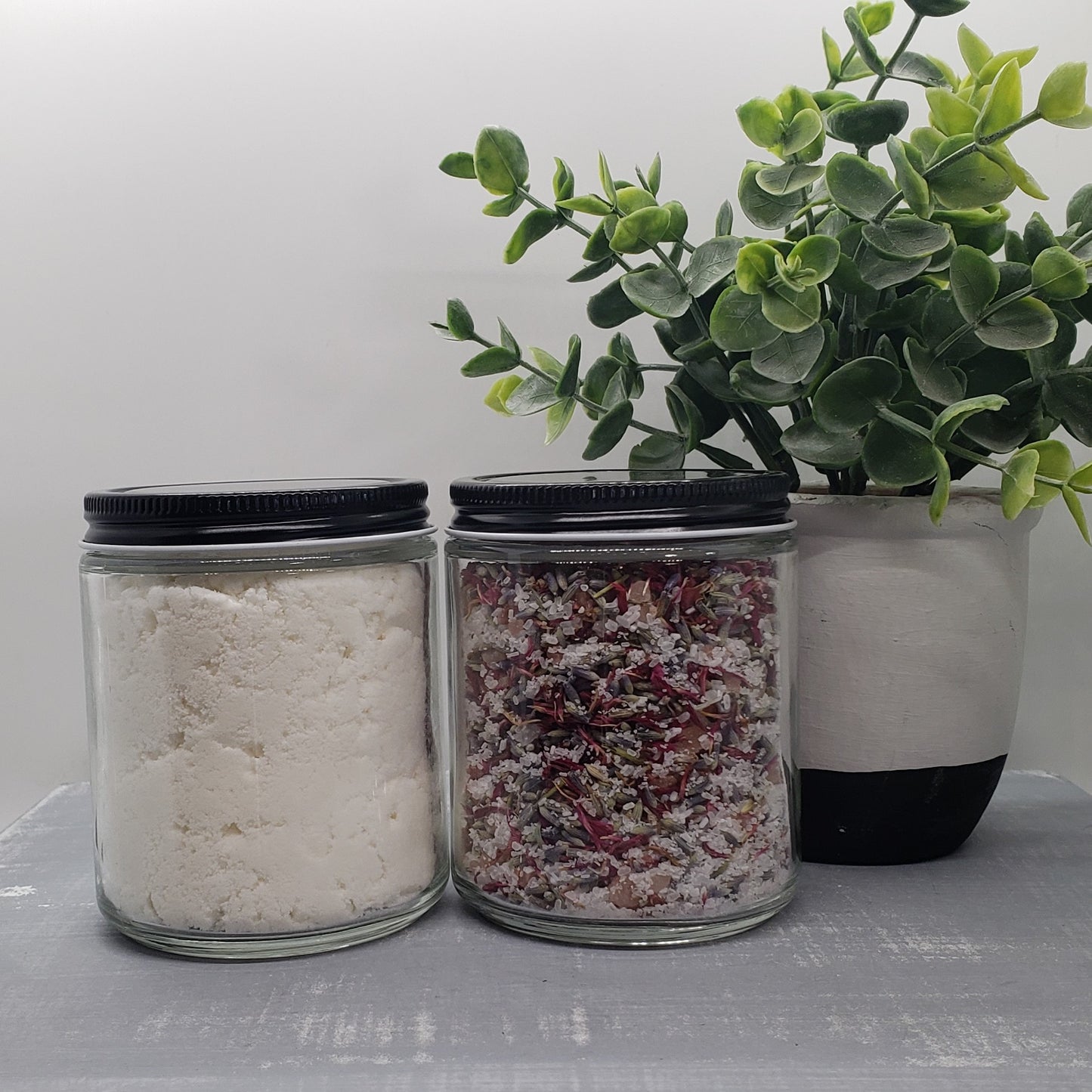 luxurious lavender tub tea