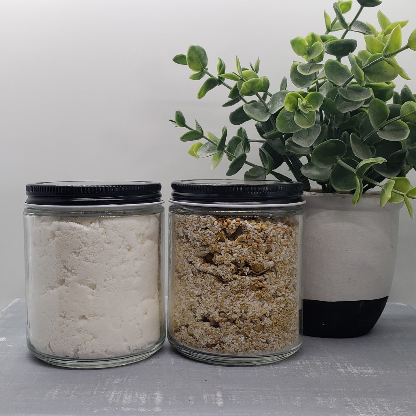 chamomile & mustard tub tea