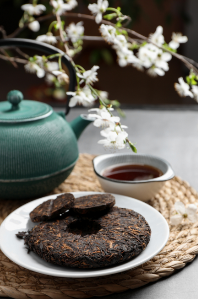 pu-erh tea blends